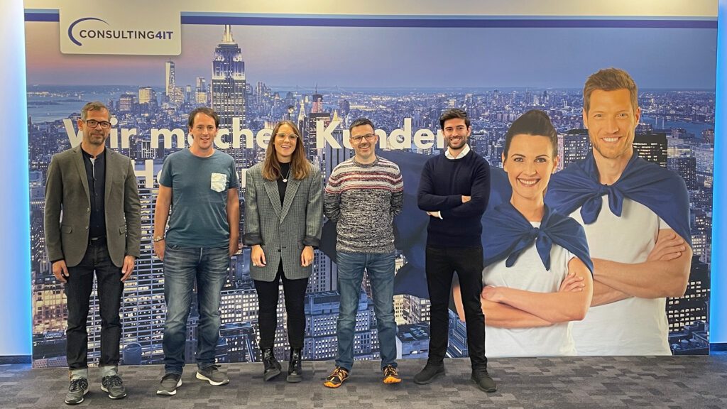 Gruppenbild der Schulung "Schlankes Service Managament" in der Consulting4IT-Academy.