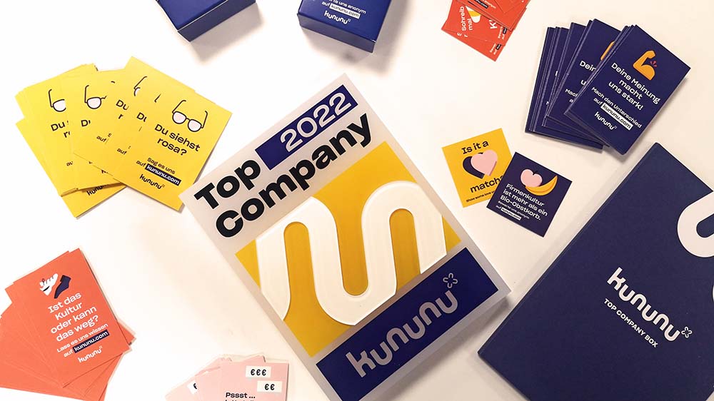 Top Company 2022 Auszeichnung von kununu.